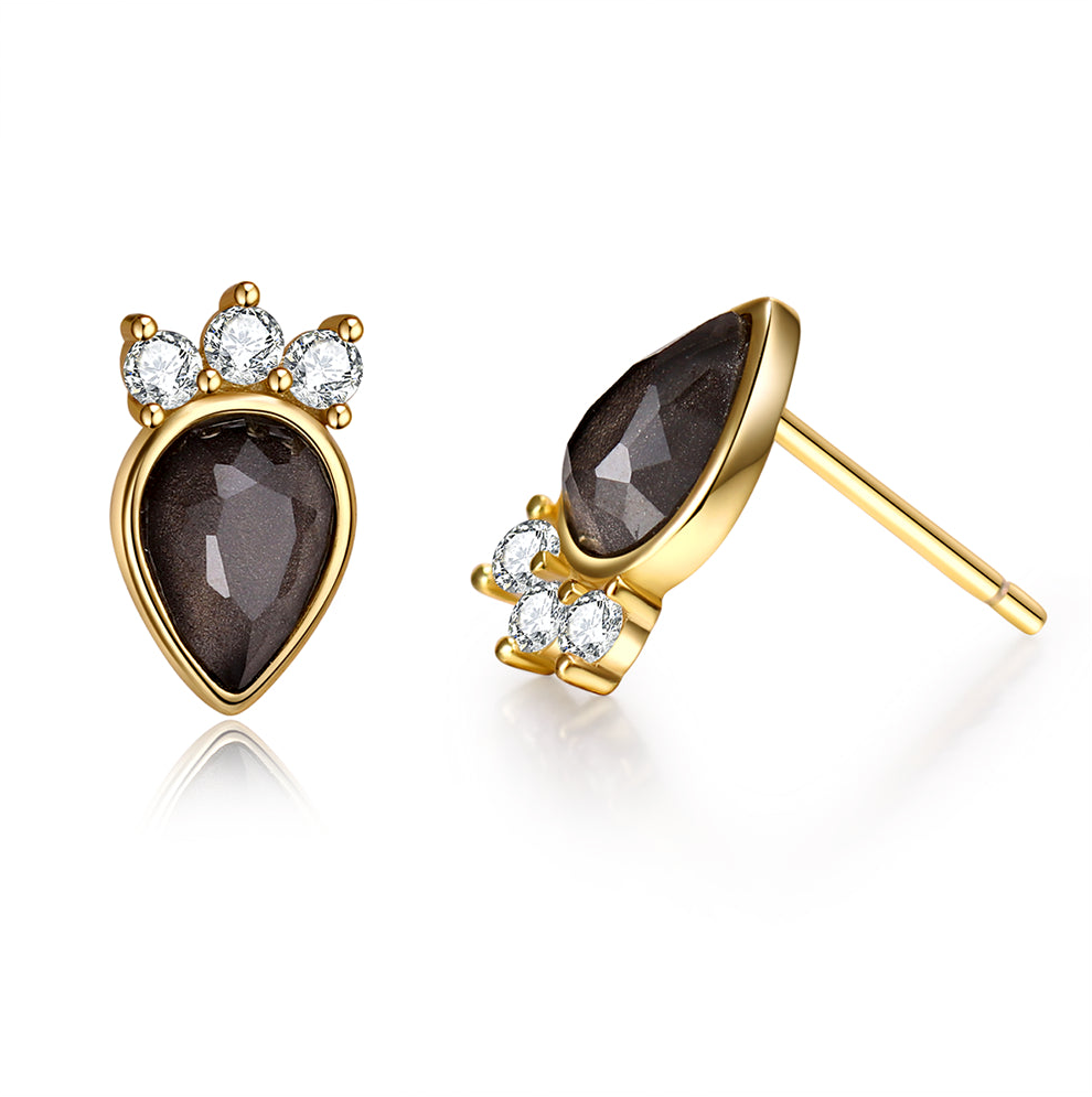 Gold Vermeil Earrings - NAPLES