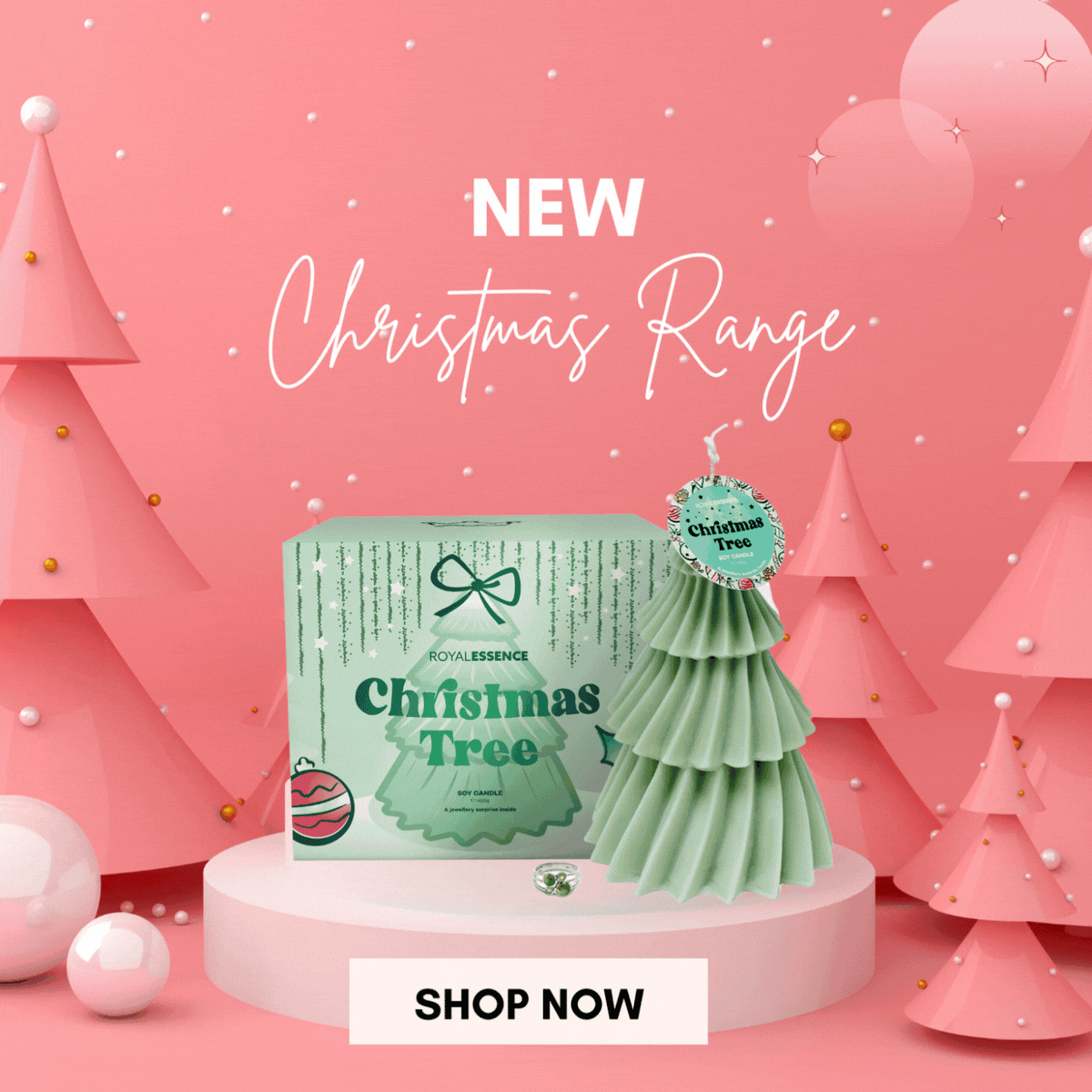 Ring Candles by Royal Essence Hand Poured In Australia