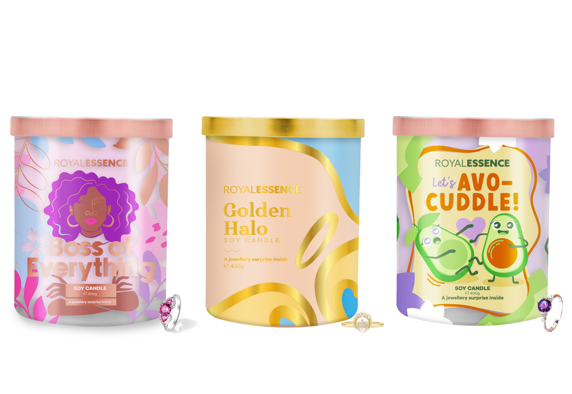 Jewellery Candle Bundle Royal Essence (Australia & New Zealand)