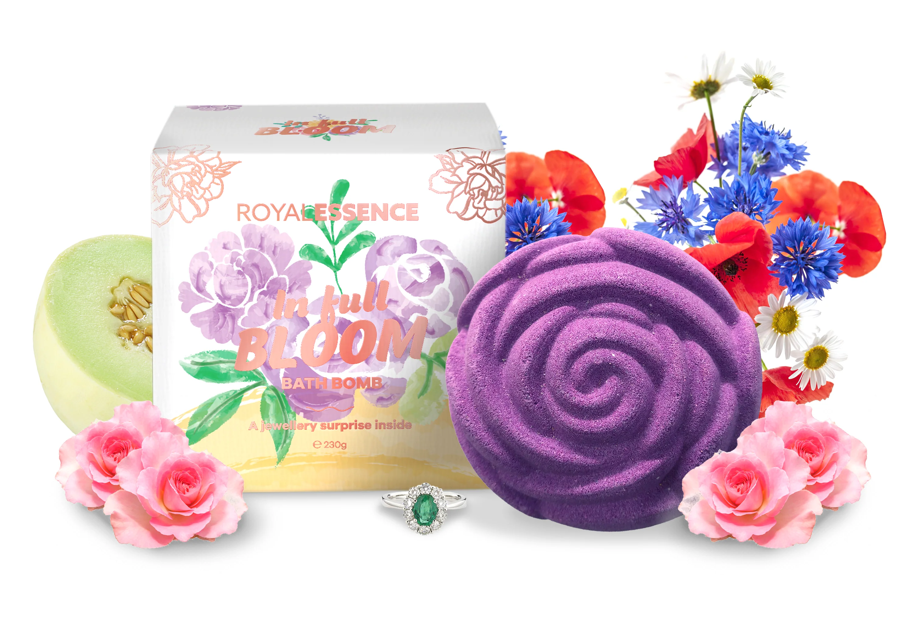 Rose bath bombs discount