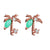 Gold Vermeil Earrings - ISLA - OP56