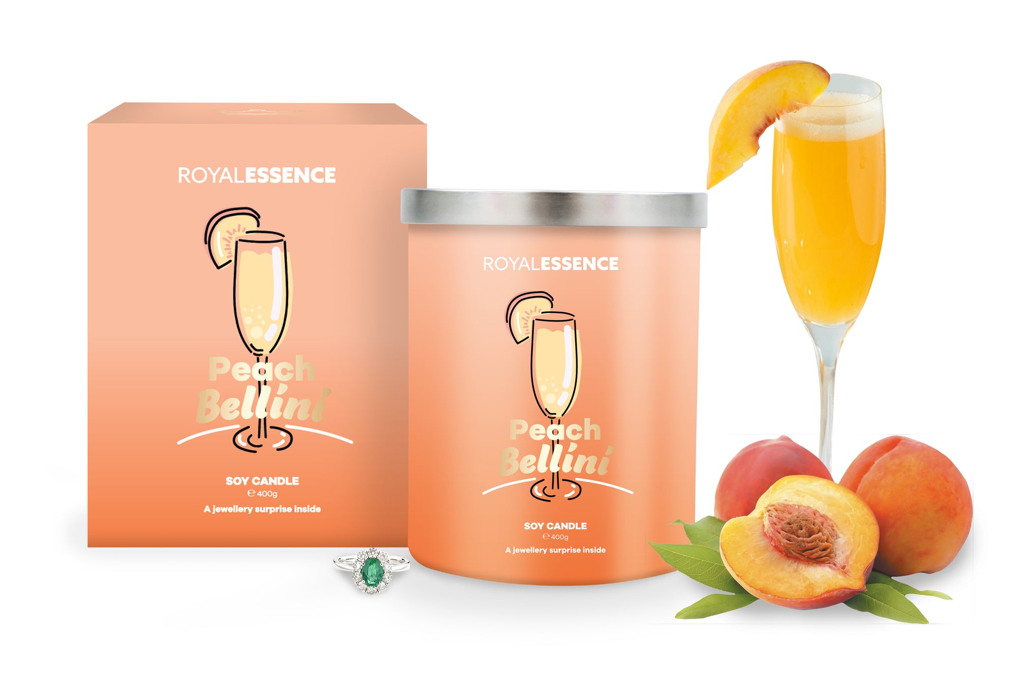 Peach Bellini (Candle) by Royal Essence